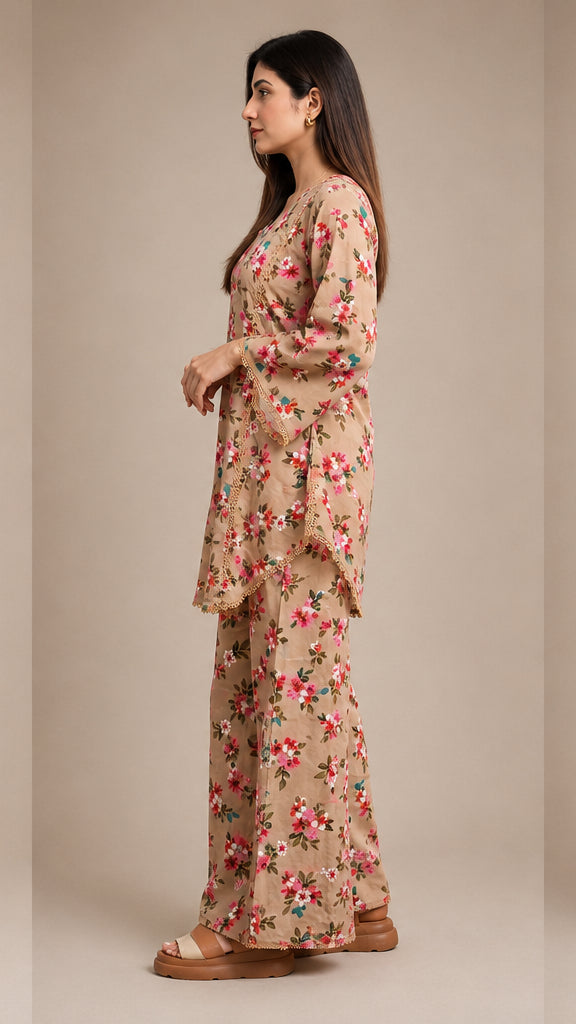 Ivory Blossom Cord Set