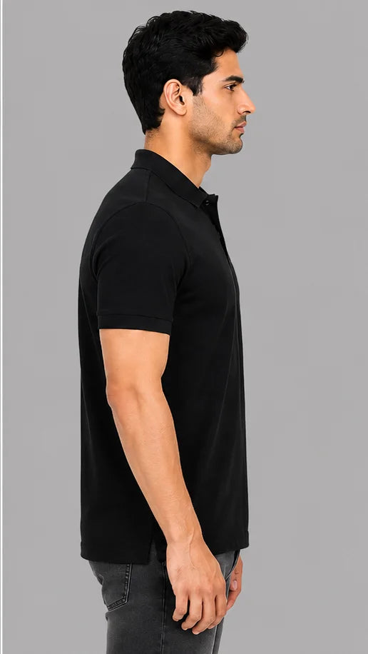 Black Polo T-shirt