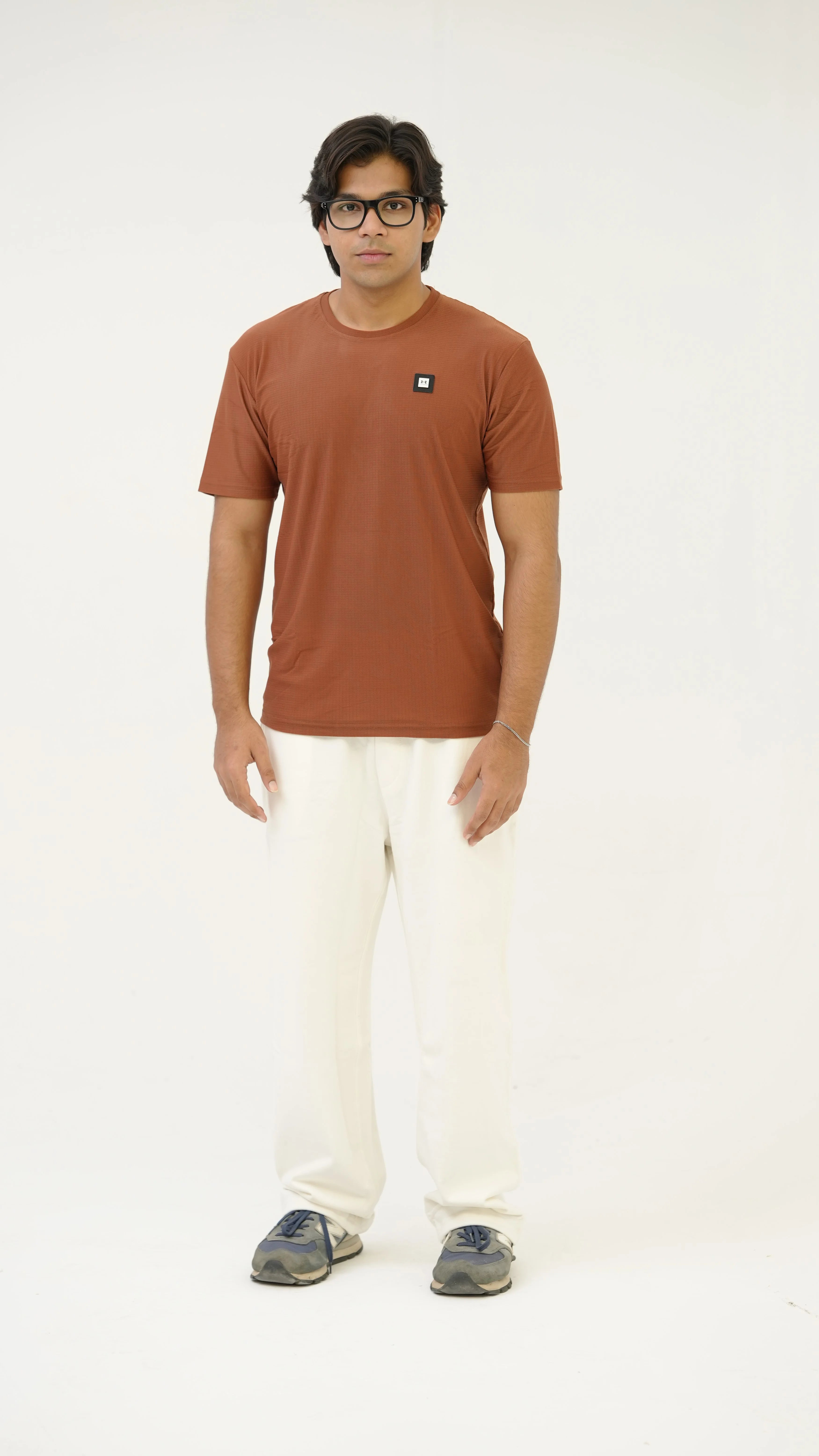 Under Armour - Core Motion Dry Fit Tee - Coco Brown