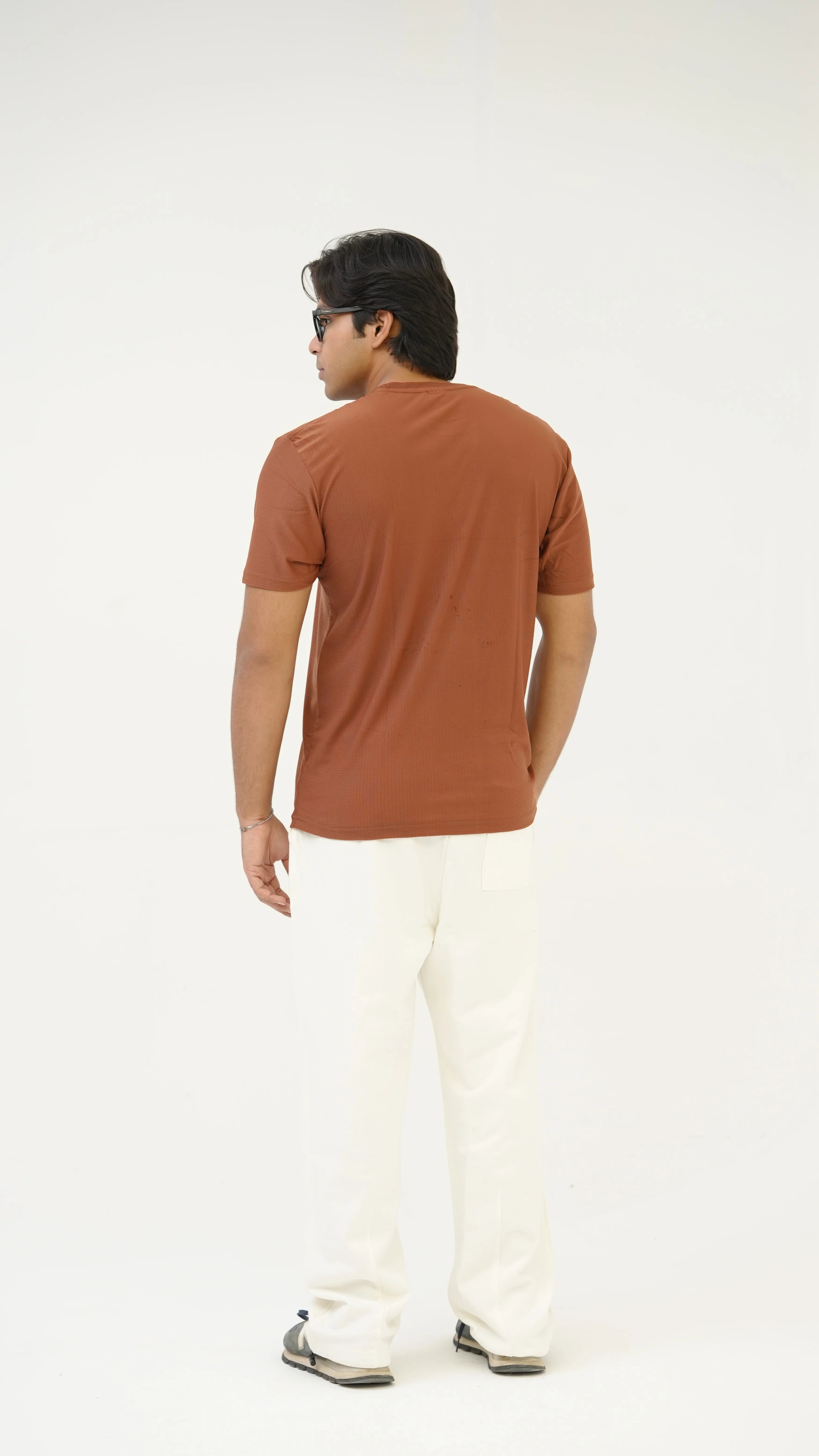 Under Armour - Core Motion Dry Fit Tee - Coco Brown