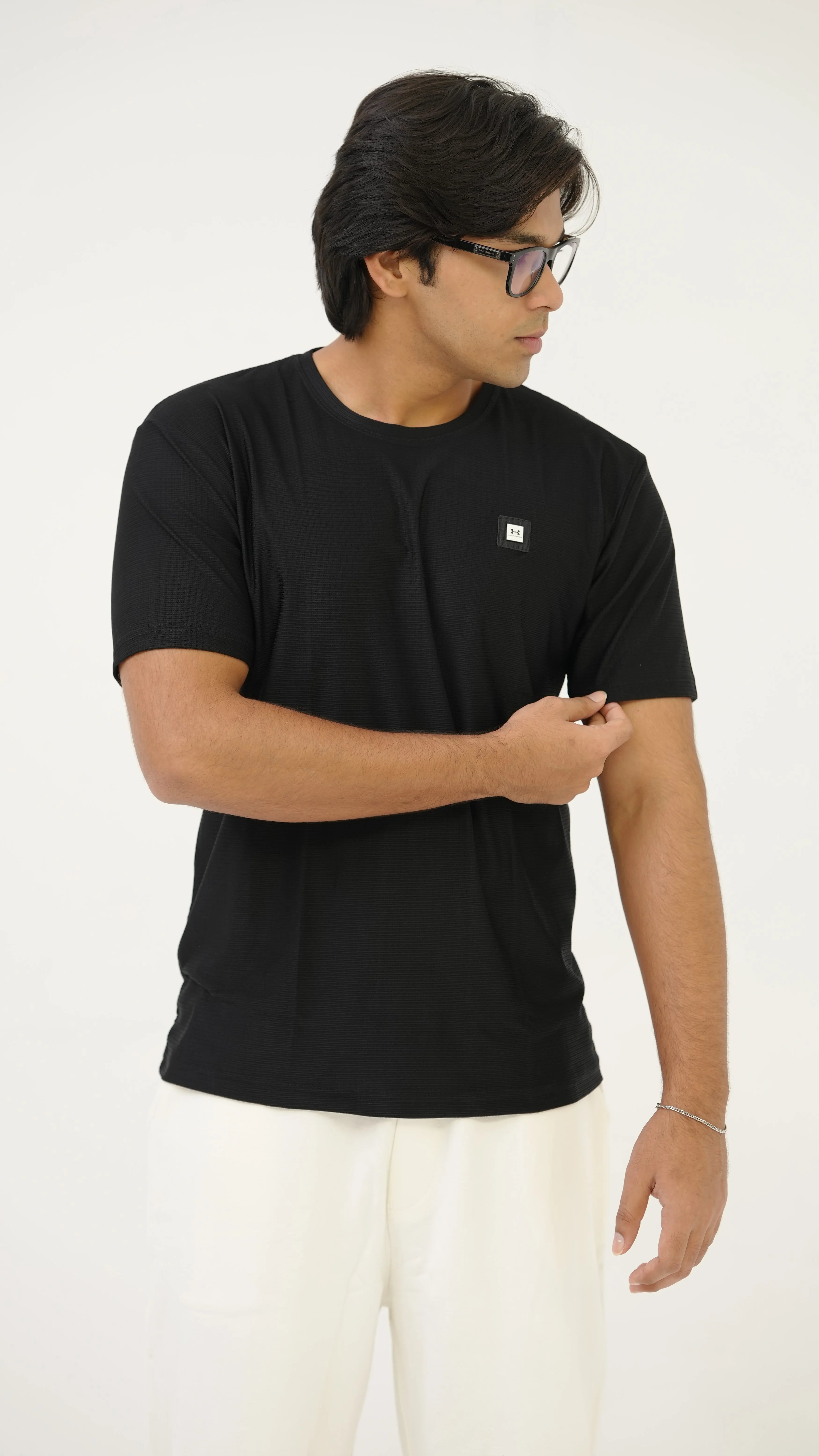 Under Armour - Core Motion Dry Fit Tee - Midnight Black