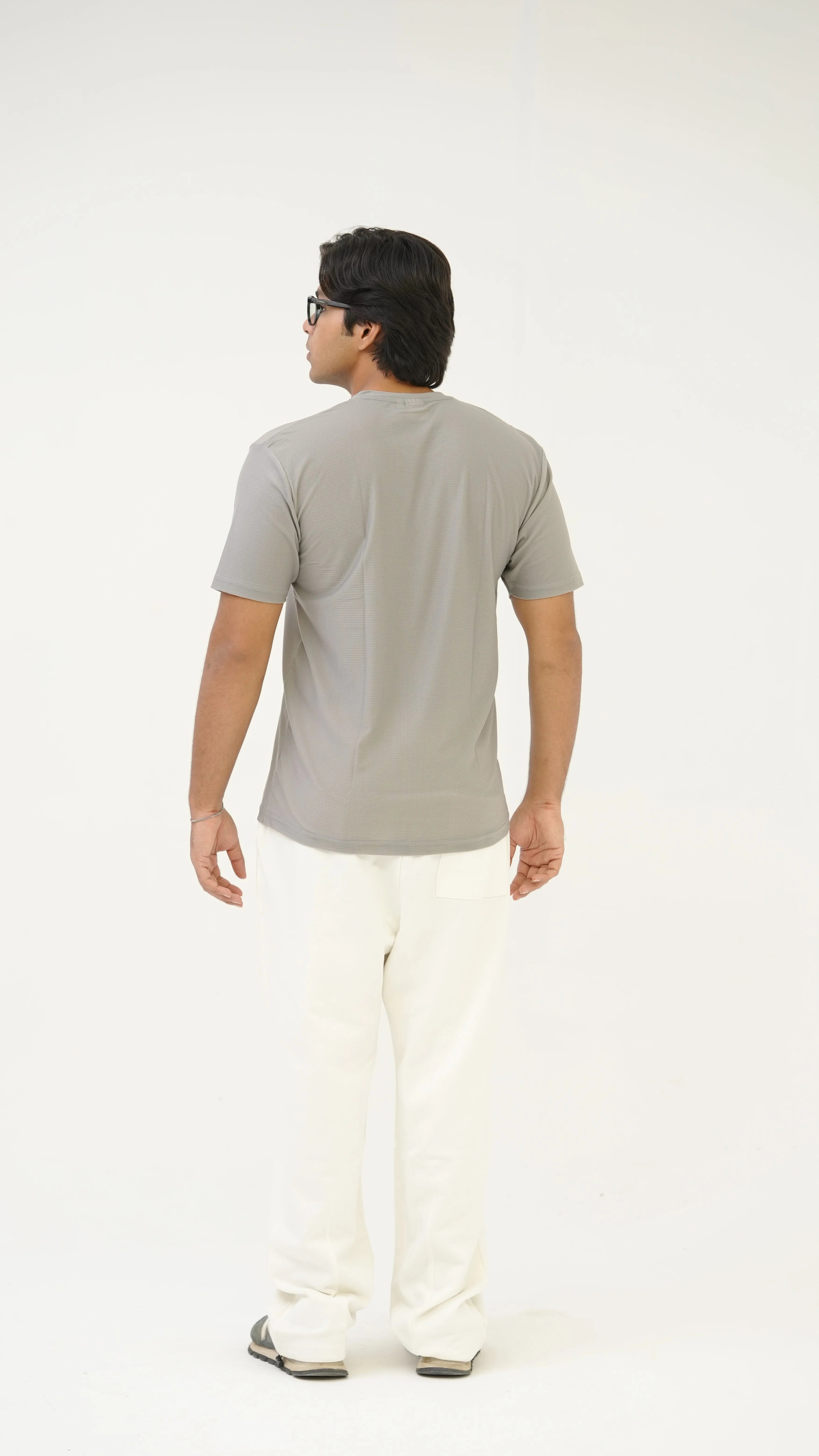 Under Armour - Core Motion Dry Fit Tee - Ash Grey