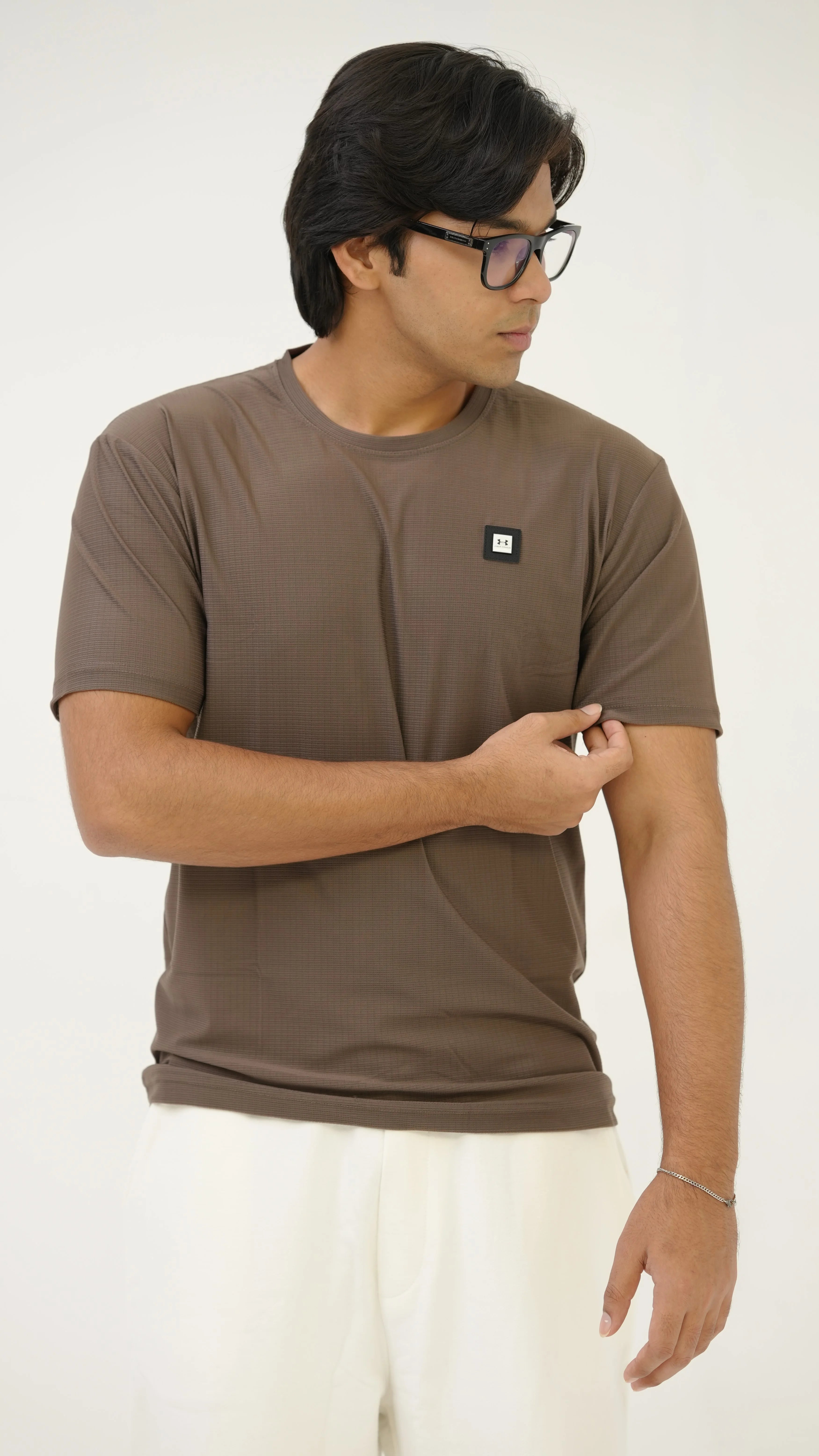 Under Armour - Core Motion Dry Fit Tee - Copper Brown