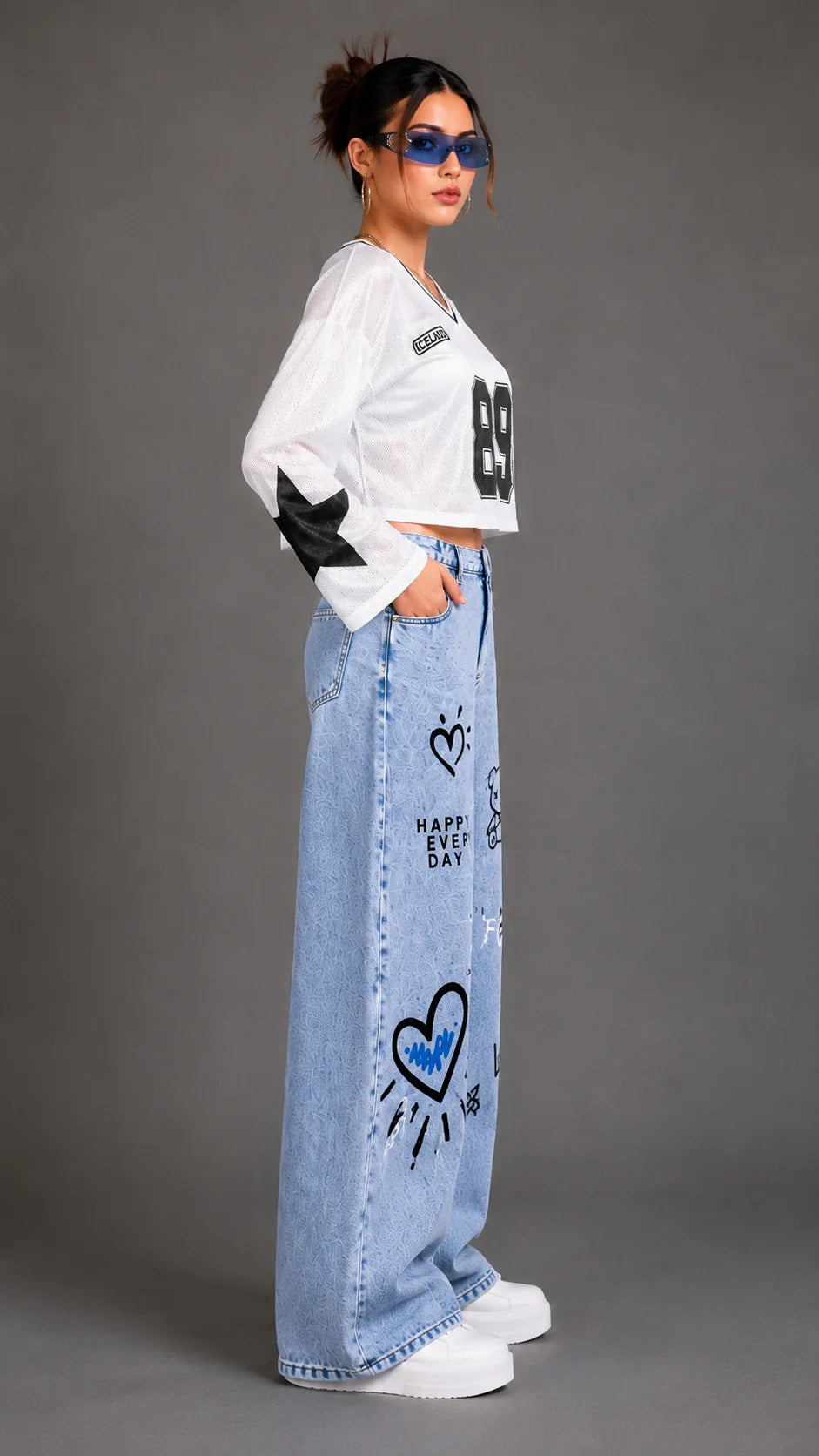 Urban Doodle Vibes Jeans