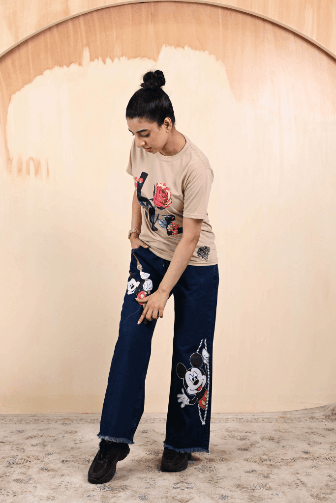 The Mickey Denim Jeans Inkspire Wears