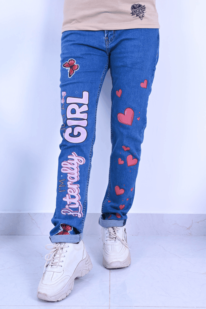 Just The Girl Denim Jeans Inkspire Wears